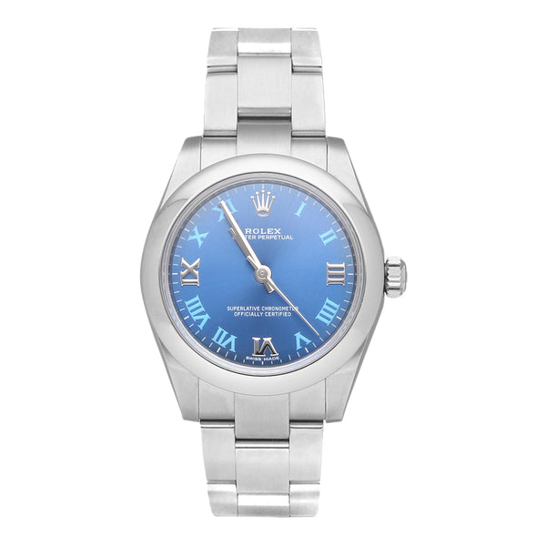 Reloj Rolex para dama modelo Oyster Perpetual.