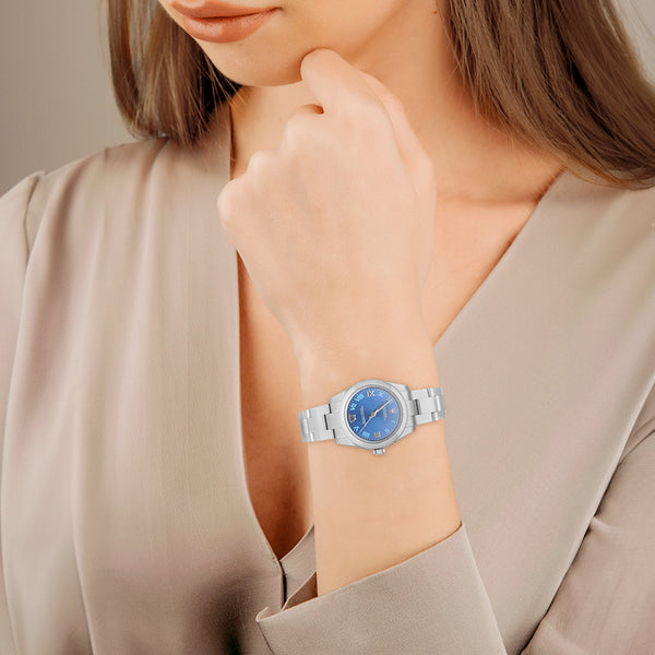 Reloj Rolex para dama modelo Oyster Perpetual.