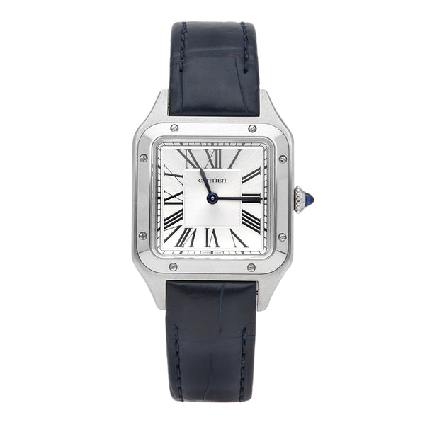Reloj Cartier para dama modelo Santos Dumont.