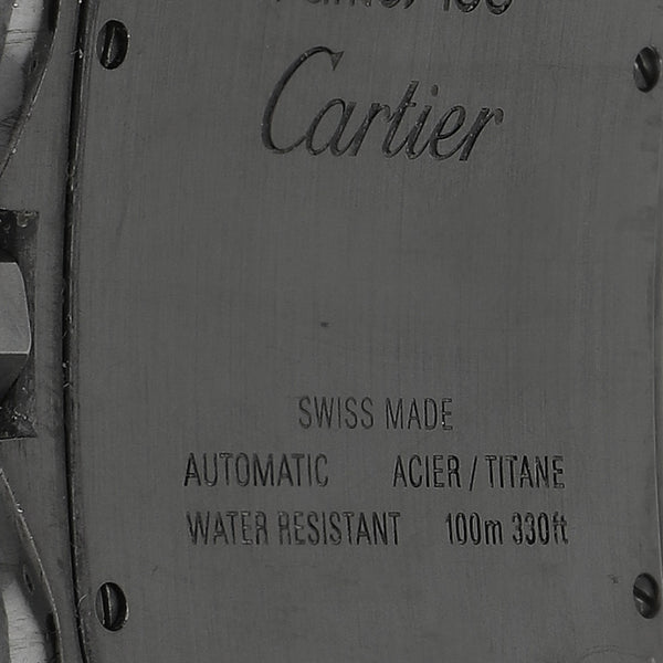 Reloj Cartier para caballero modelo Santos 100.