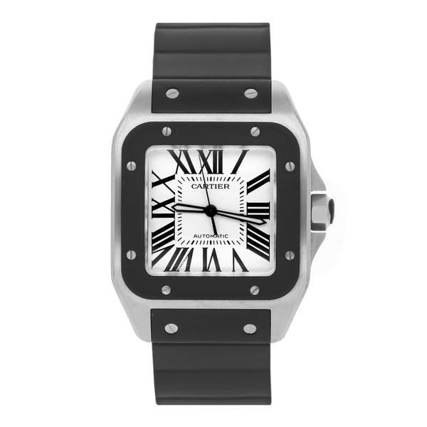 Reloj Cartier para caballero modelo Santos 100.
