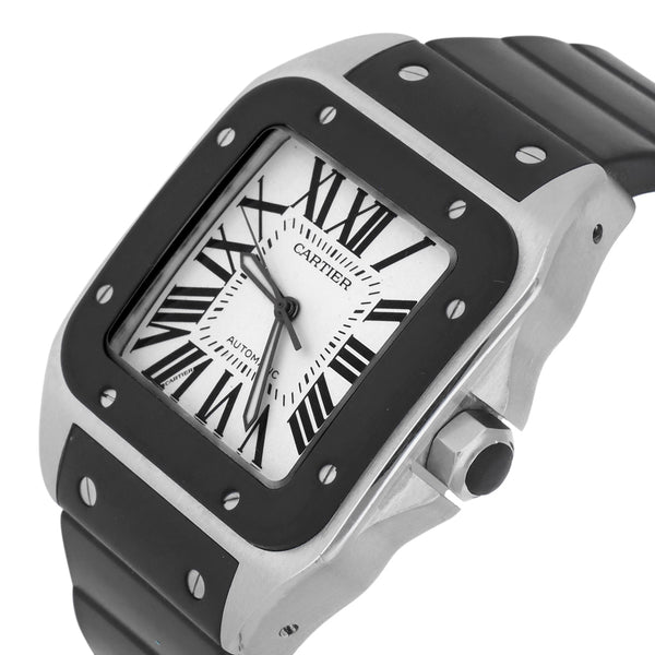 Reloj Cartier para caballero modelo Santos 100.