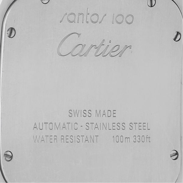 Reloj Cartier para caballero modelo Santos 100.