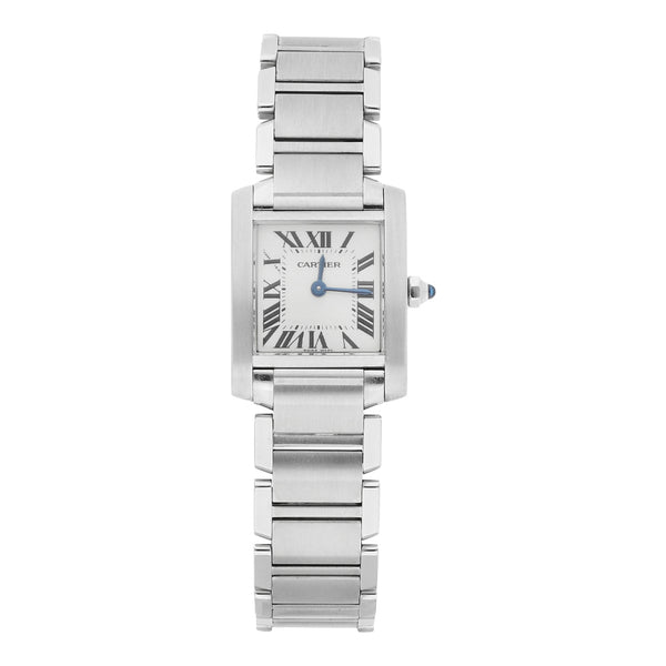Reloj Cartier para dama modelo Tank Française.