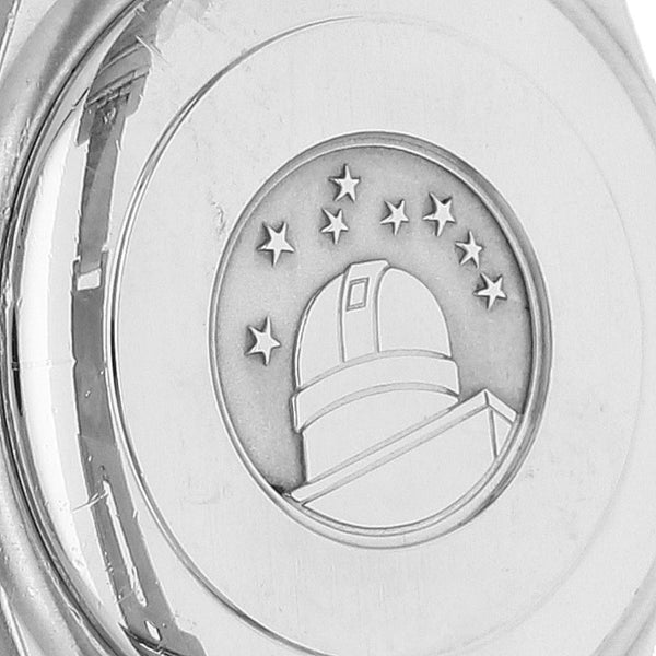 Reloj Omega para caballero modelo Constellation emblema de broche en oro amarillo 18 kilates.