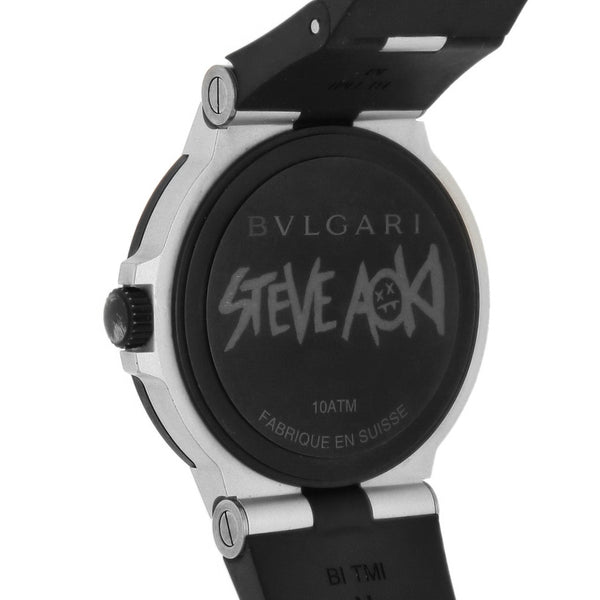 Reloj Bvlgari para caballero modelo Bvlgari Aluminium edición Steve Aoki.