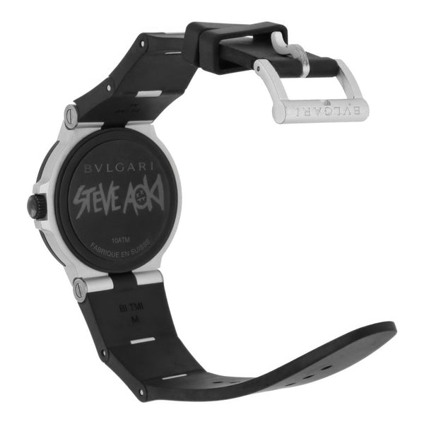 Reloj Bvlgari para caballero modelo Bvlgari Aluminium edición Steve Aoki.