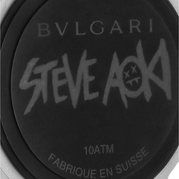 Reloj Bvlgari para caballero modelo Bvlgari Aluminium edición Steve Aoki.