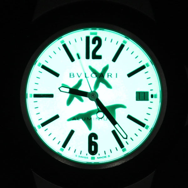 Reloj Bvlgari para caballero modelo Bvlgari Aluminium edición Steve Aoki.