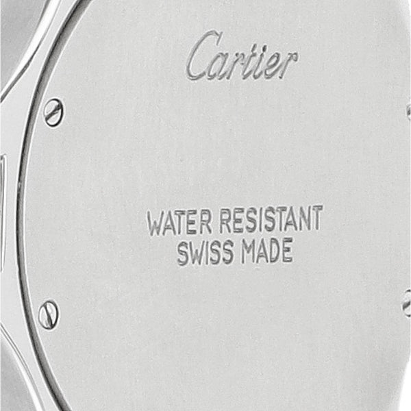 Reloj Cartier para dama modelo Santos Ronde vistas en oro amarillo 18 kilates.