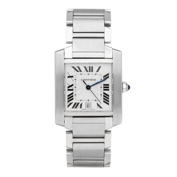 Reloj Cartier para caballero modelo Tank Française.