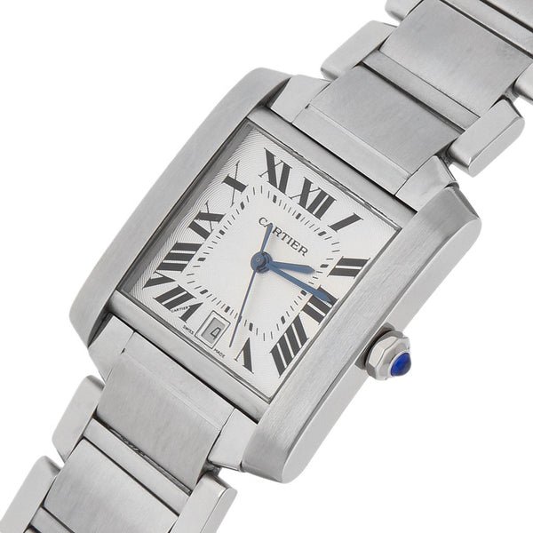 Reloj Cartier para caballero modelo Tank Française.