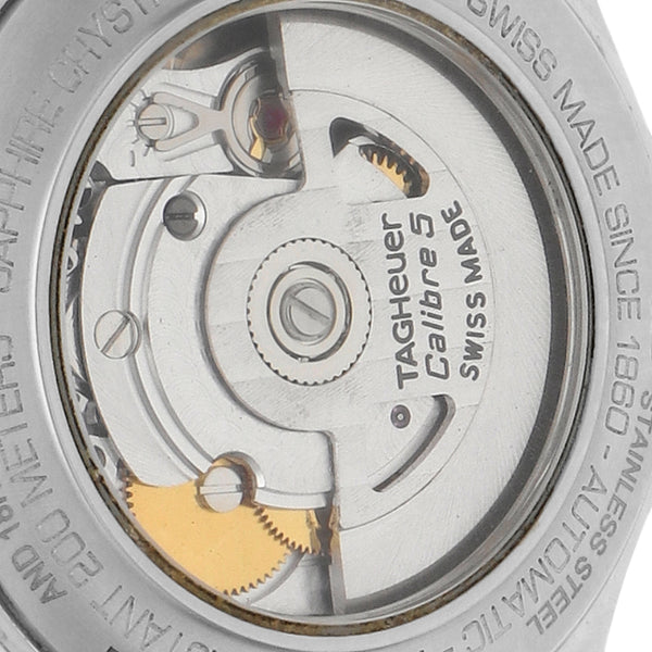 Reloj Tag Heuer para dama modelo Aquaracer vistas en oro rosa 18 kilates