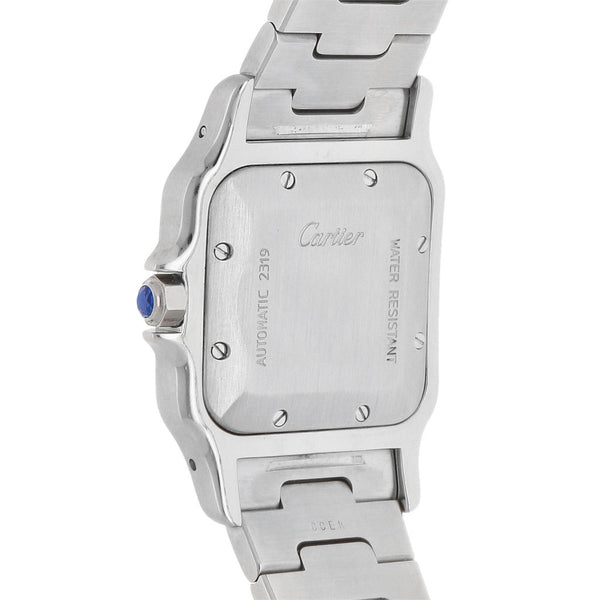 Reloj Cartier para caballero/unisex modelo Santos Galbee vistas en oro amarillo 18 kilates.