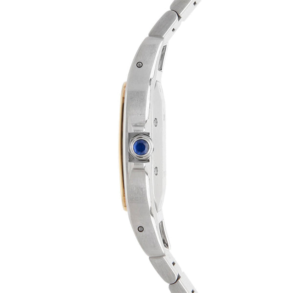 Reloj Cartier para caballero/unisex modelo Santos Galbee vistas en oro amarillo 18 kilates.