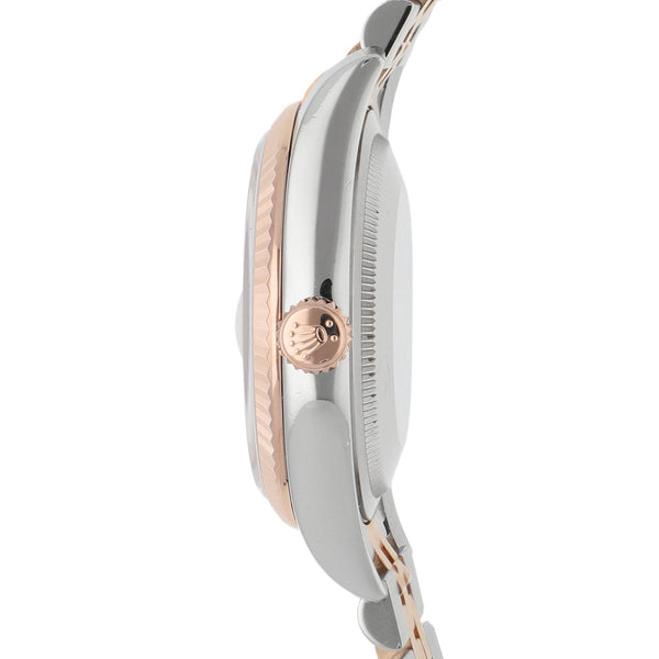 Reloj Rolex unisex modelo Oyster Perpetual DateJust vistas oro rosa 18 kilates.