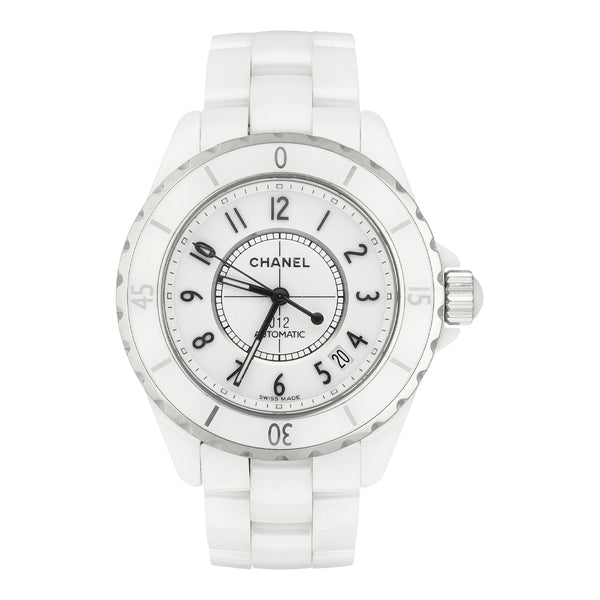 Reloj Chanel para dama/unisex modelo J12.