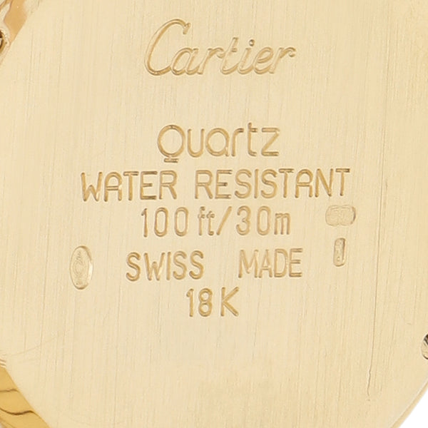 Reloj Cartier para dama/unisex modelo Diabolo en oro dos tonos 18 kilates.