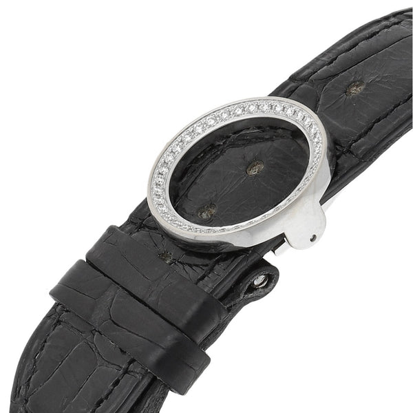 Reloj Corum para caballero/unisex modelo Classique Dancing Roosters caja y broche en oro blanco 18 kilates.