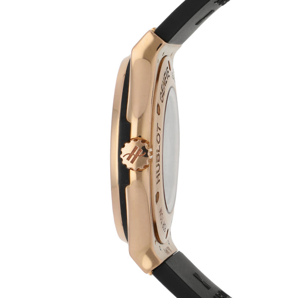 Reloj Hublot para caballero modelo Classic Fusion caja y broche en oro rosa 18 kilates.