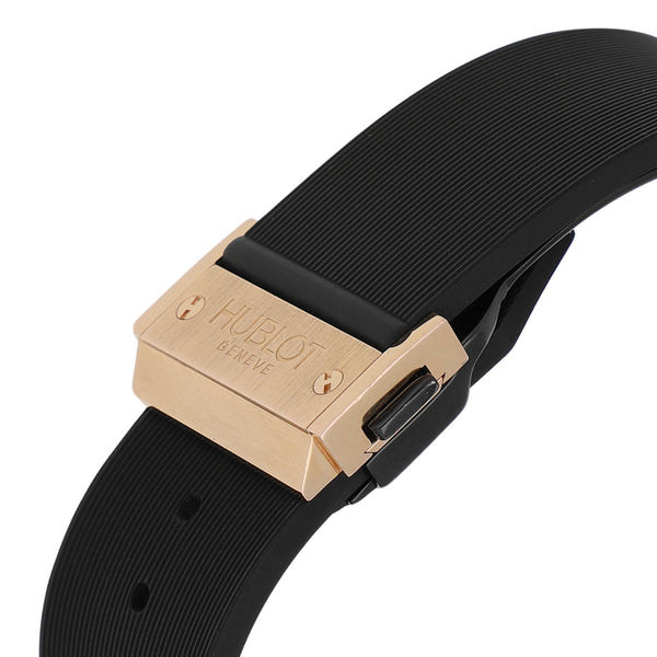 Reloj Hublot para caballero modelo Classic Fusion caja y broche en oro rosa 18 kilates.