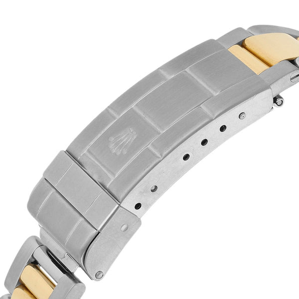 Reloj Rolex para caballero modelo Oyster Perpetual Date GMT Master II vistas en oro amarillo 18 kilates.