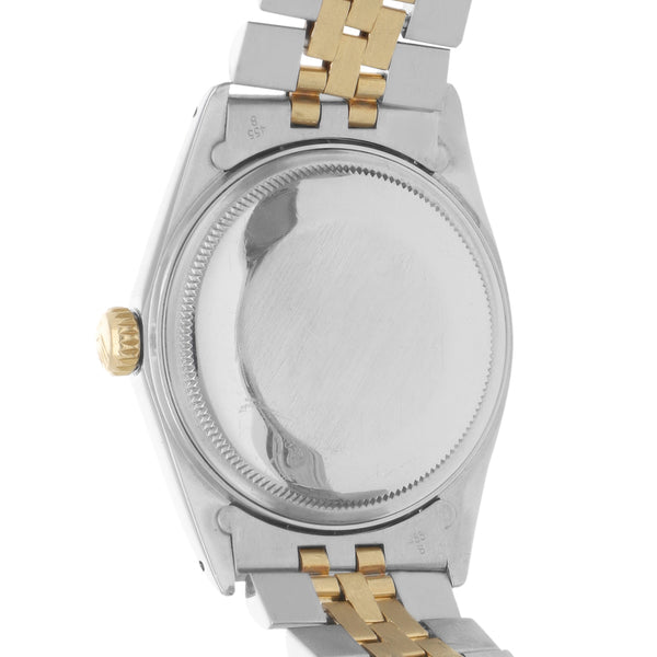 Reloj Rolex para caballero modelo Oyster Perpetual DateJust vistas oro amarillo 18 kilates.