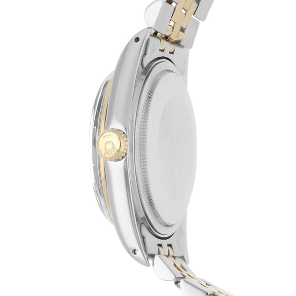 Reloj Rolex para caballero modelo Oyster Perpetual DateJust vistas oro amarillo 18 kilates.