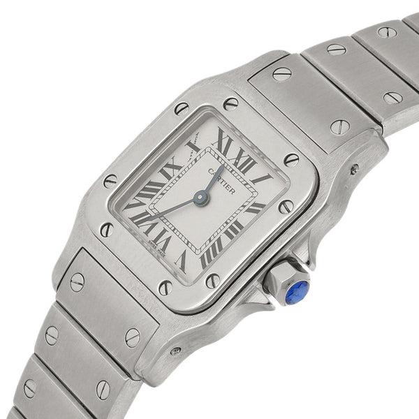 Reloj Cartier para dama modelo Santos Galbée.