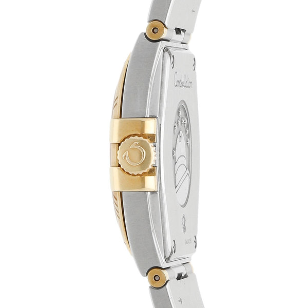 Reloj Omega para caballero modelo Constellation vistas oro amarillo 18 kilates.