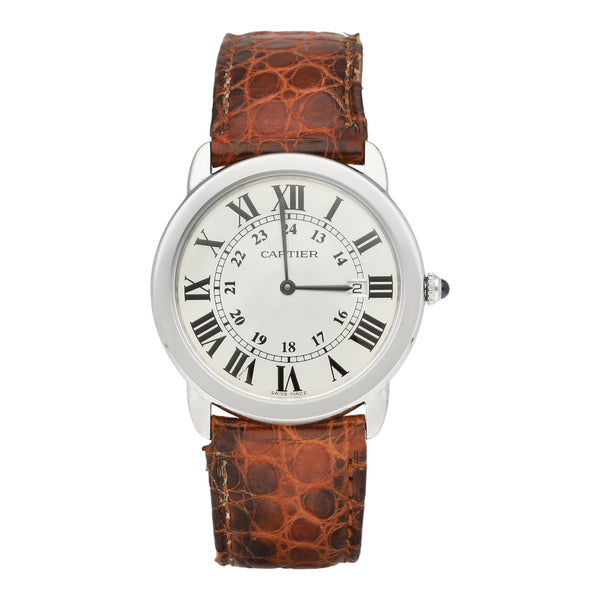 Reloj Cartier para caballero/unisex modelo Ronde Solo de Cartier.