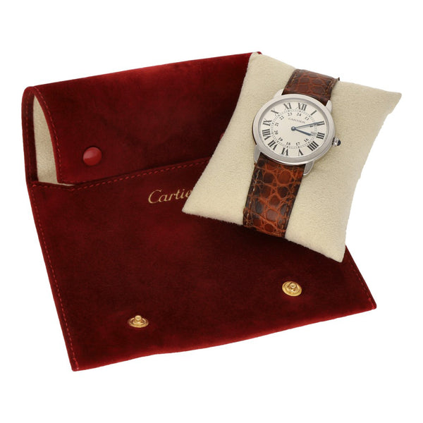 Reloj Cartier para caballero/unisex modelo Ronde Solo de Cartier.