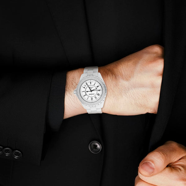 Reloj Chanel para caballero/Unisex modelo J12.