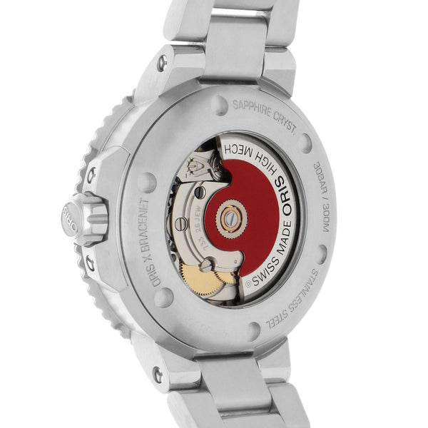 Reloj Oris para dama modelo Bracenet Aquis.
