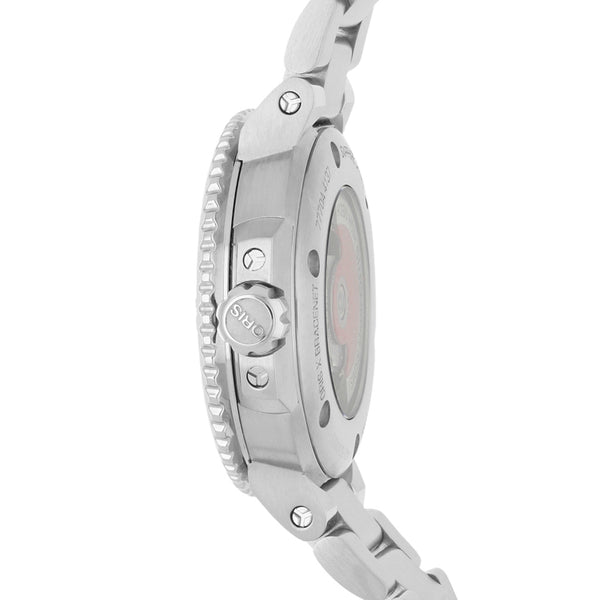 Reloj Oris para dama modelo Bracenet Aquis.