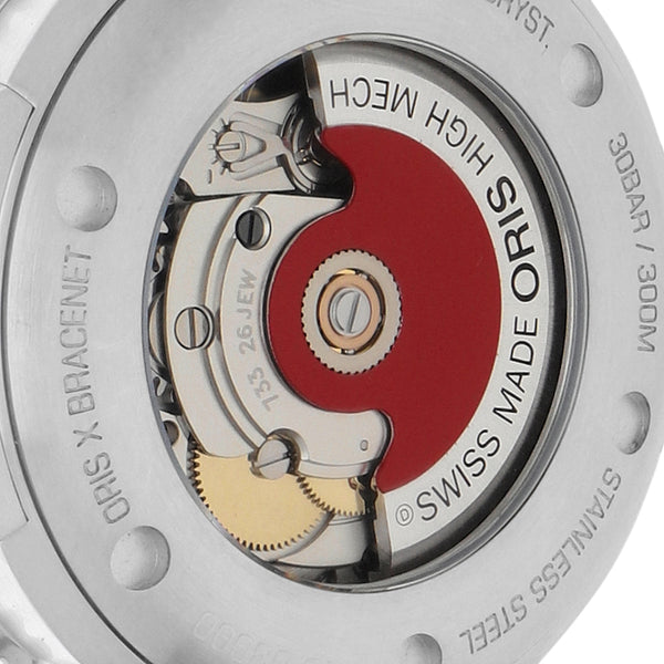 Reloj Oris para dama modelo Bracenet Aquis.