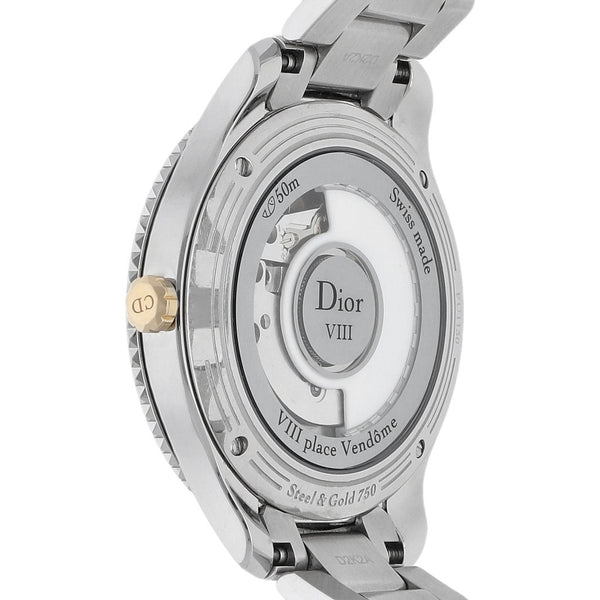 Reloj Dior para dama modelo VIII vistas en oro rosa 18 kilates.
