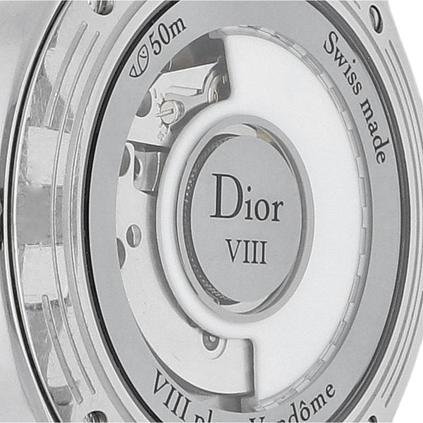 Reloj Dior para dama modelo VIII vistas en oro rosa 18 kilates.