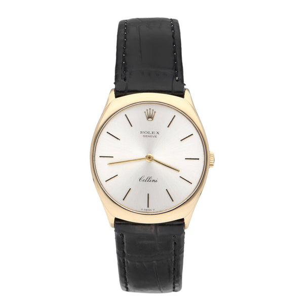 Reloj Rolex para caballero/unisex modelo Cellini caja y broche en oro amarillo 18 kilates.
