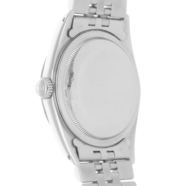 Reloj Rolex para caballero modelo Oyster Perpetual DateJust vistas oro blanco 18 kilates.