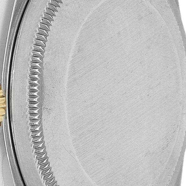 Reloj Rolex para caballero modelo Oyster Perpetual Date vistas en oro amarillo 18 kilates.