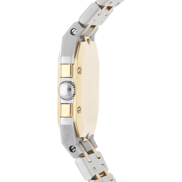 Reloj Audemars Piaget para dama modelo Royal Oak vistas oro 18 kilates.
