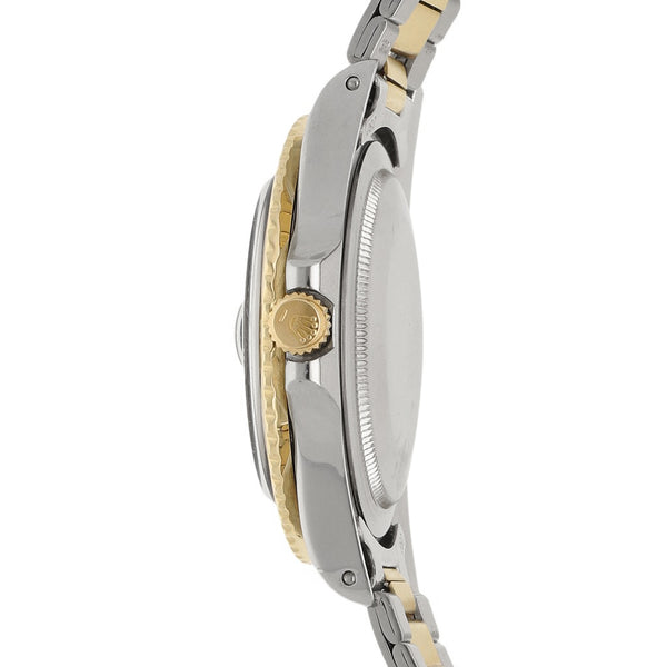 Reloj Rolex para caballero modelo Oyster Perpetual GMT-Master vistas oro amarillo 14 kilates.