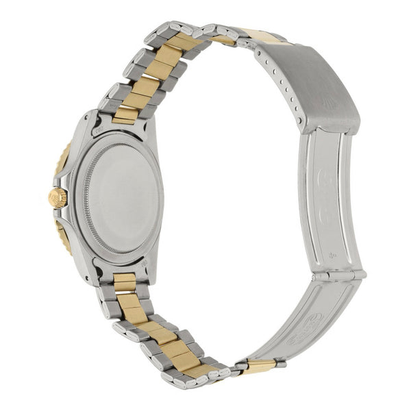 Reloj Rolex para caballero modelo Oyster Perpetual GMT-Master vistas oro amarillo 14 kilates.