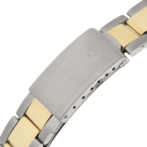 Reloj Rolex para caballero modelo Oyster Perpetual GMT-Master vistas oro amarillo 14 kilates.