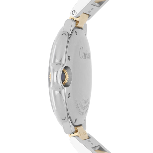 Reloj Cartier para dama/unisex modelo Ballon Bleu vistas en oro amarillo 18 kilates.
