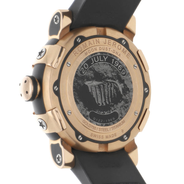 Reloj Romain Jerome para caballero modelo Moon Dust DNA vistas oro rosa 18 kilates.