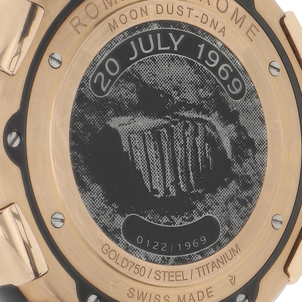 Reloj Romain Jerome para caballero modelo Moon Dust DNA vistas oro rosa 18 kilates.