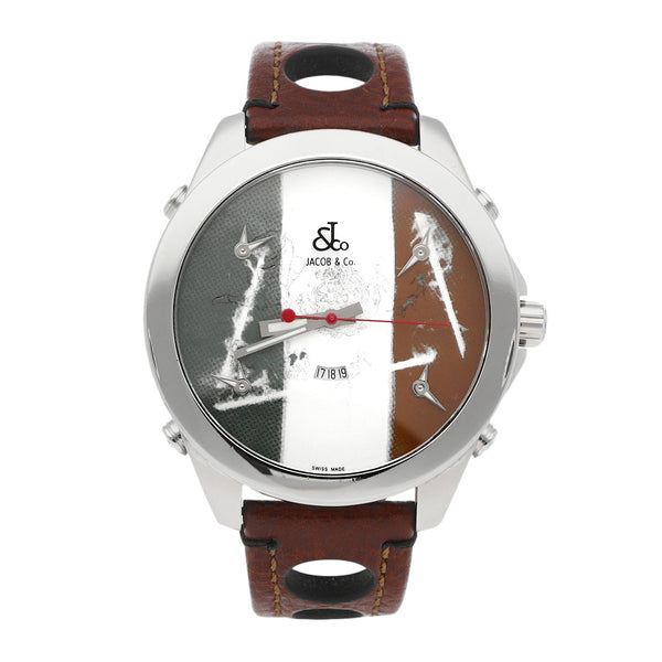 Reloj Jacob & Co. para caballero modelo Five Time Zones edición Mexico.