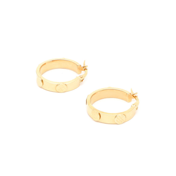 Arracadas diseño especial en oro amarillo 14 kilates.